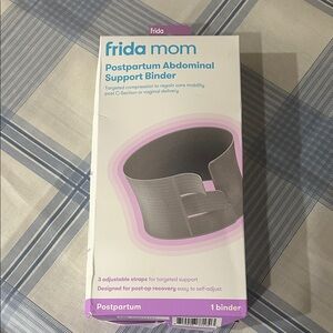 Frida Mom Postpartum Abdominal Support Binder - Gray
